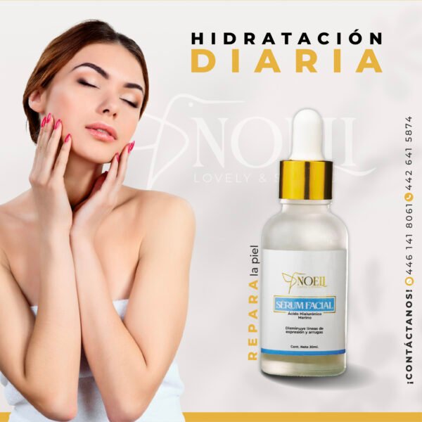 Sérum Ácido Hialurónico Marino, reactivador de células. 30 ML.